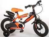 Volare Sportivo Kinderrad - Jungen - 12 Zoll - Neon Oranje Black - Zwei Handbremsen - 95% versammelte - afbeelding 3