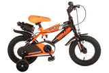 Volare Sportivo Kinderrad - Jungen - 12 Zoll - Neon Oranje Black - Zwei Handbremsen - 95% versammelte - afbeelding 1