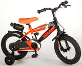 Volare Sportivo Kinderbike Jungen 14 Zoll Neon Oranje Black 95% versammelte sich - afbeelding 3