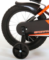 Volare Sportivo Kinderbike Jungen 14 Zoll Neon Oranje Black 95% versammelte sich - afbeelding 4