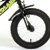 Volare Sportivo Kinderrad - Jungen - 14 Zoll - Neongelbschwarz - Zwei Handbremsen - 95% versammelte