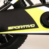 Volare Sportivo Kinderrad - Jungen - 14 Zoll - Neongelbschwarz - Zwei Handbremsen - 95% versammelte