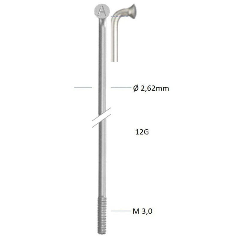 Alpina Spaak Zink 12-290 ohne Nippelsilber (144st)