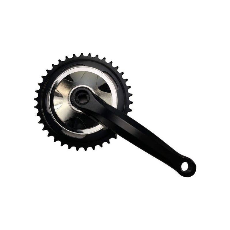 Imp Kurbel Set 38T schwarz 170 mm
