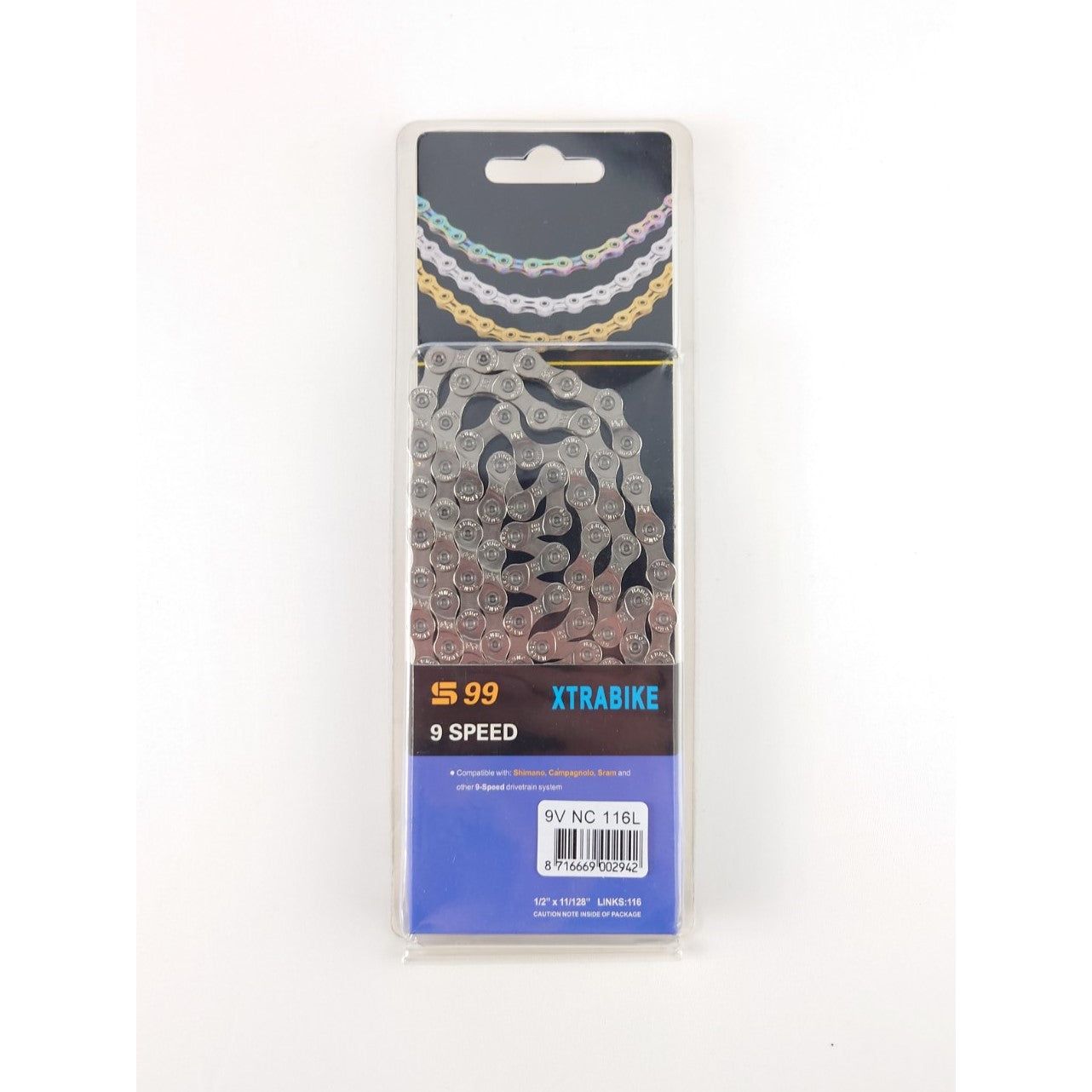 Xtrabike Halskette Xtrabike 9V NC 116L