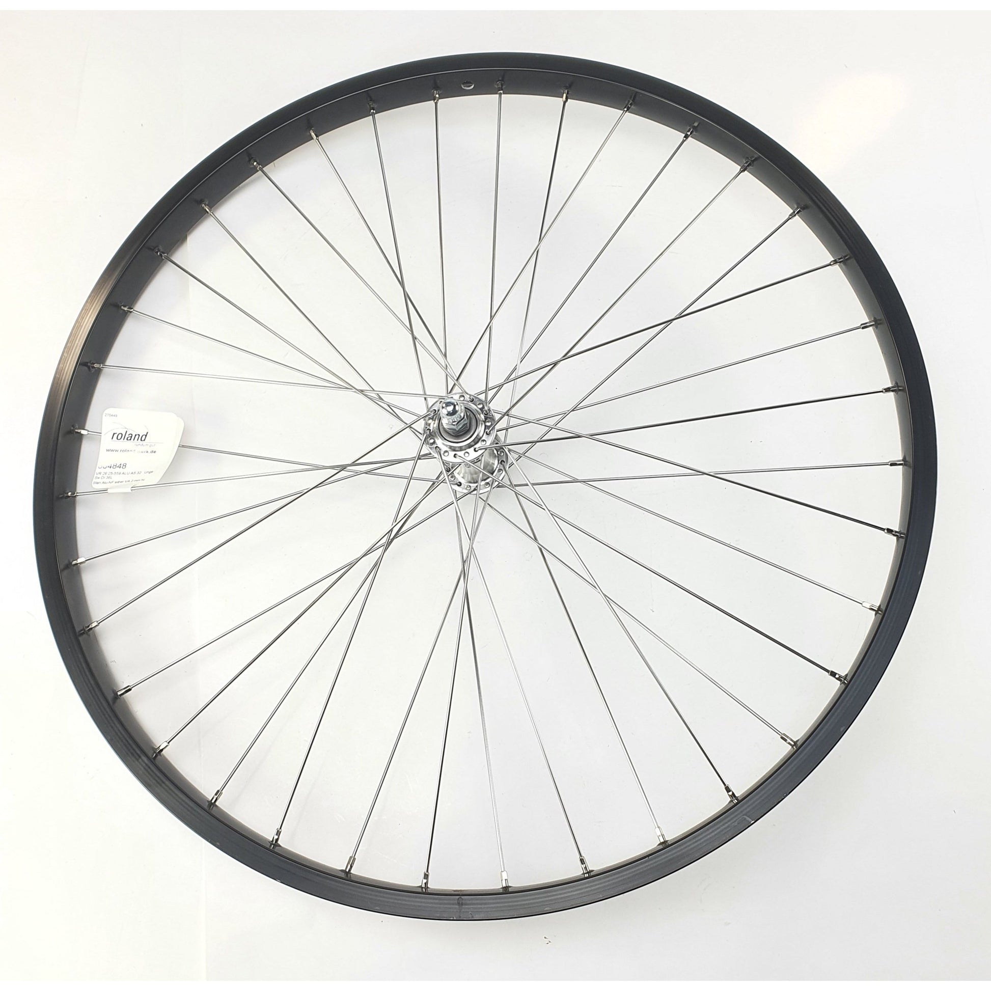 Vorderrad 26x1.75 2.00 Alu Black