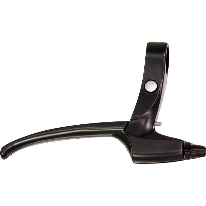 Saccon Bremsgriff V-Brems-4-Finger Alu Black L217A4L3PO