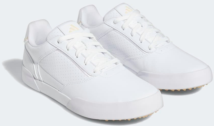 Adidas retrodross Spikeless Golfschuhe weiße Damen Größe 36