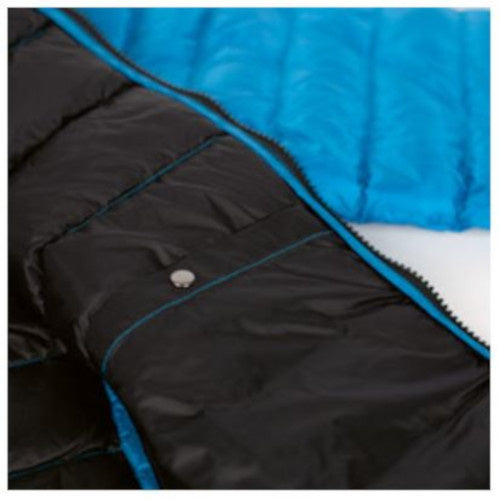Alvivo Outdoor Jacke Glasgow Männer Nylon Blau Schwarze Größe XS