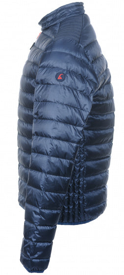 Alvivo Outdoorjas Workuta Men Nylon dunkelblau rote mt xs