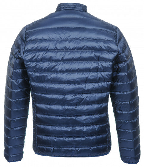 Alvivo Outdoorjas Workuta Men Nylon dunkelblau rote mt xs