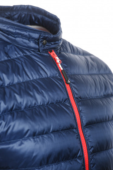 Alvivo Outdoorjas Workuta Men Nylon dunkelblau rote mt xs