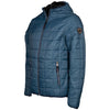 Arbær Aaron gepolsterte Jacke Heren Jeans Blau Größe 3xl