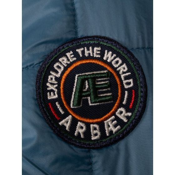 Arbær Aaron gepolsterte Jacke Männer Jeans Blau Größe m