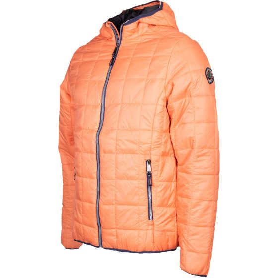 Arbær Aaron gepolsterte Jacke Herrenkorallenorange Größe xxl