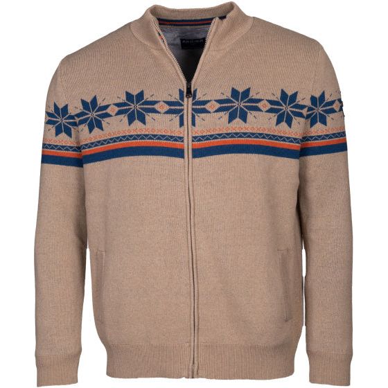 Arbær Antonio Norweger Weste Heren Sand -Colored Größe 3xl