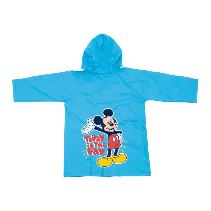 Arditex Regenmantel Mickey heute ist der Tag Junior PVC Hellblau Größe 6 Jahre