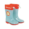 Arditex Regenstiefel Fisher-Price Junior PVC Textile hellblau rot Größe 24