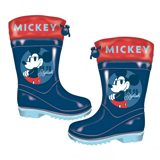 Arditex Regenstiefel Mickey Mouse Junior PVC Dunkelblau Größe 30