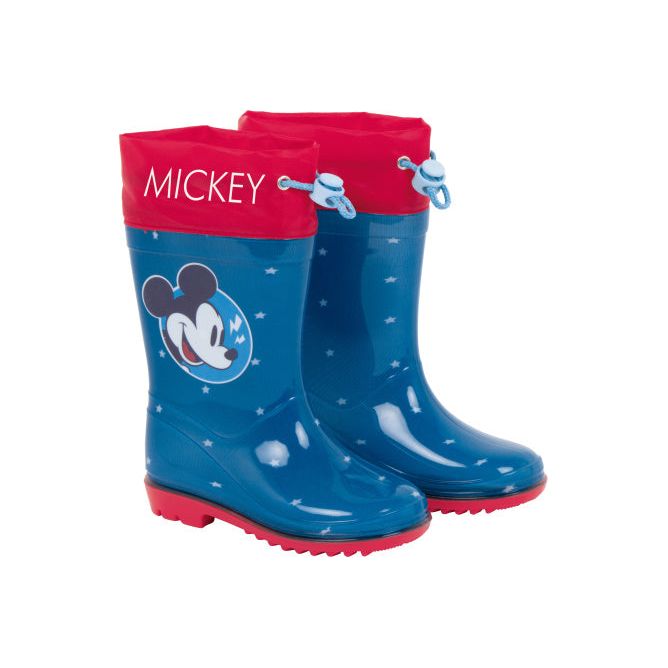 Arditex Regenstiefel Mickey Junior PVC dunkelblau rot Größe 24
