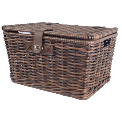 Qt Cycle Tech Monza Rattankorb mit Deckel 28 Liter 2007369