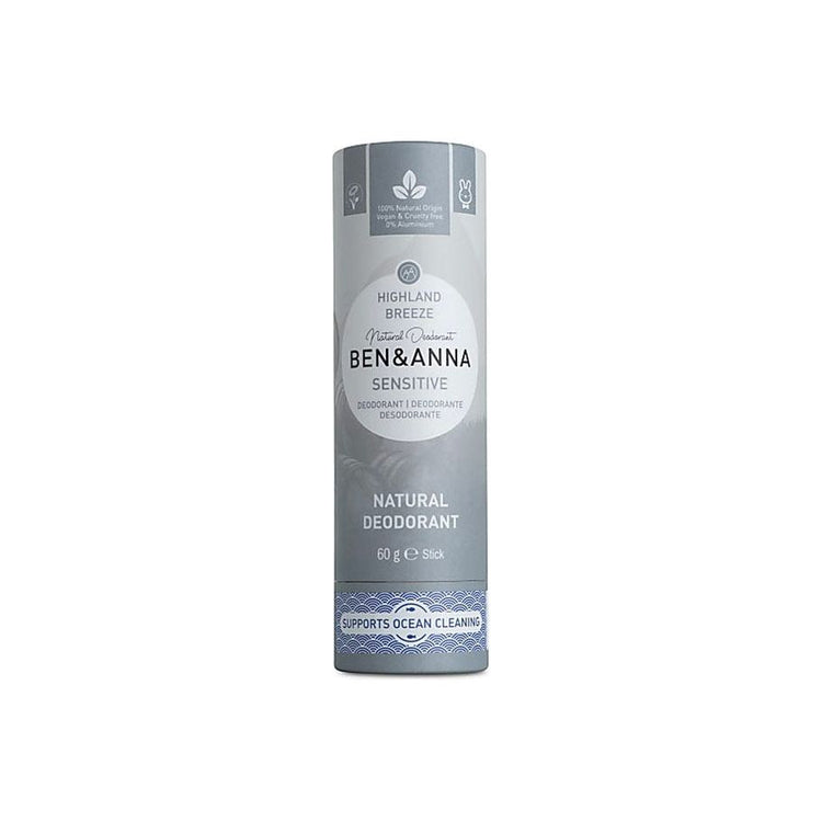 Ben Anna Deodorant in papertube empfindlicher Hochlandbrise 60 Gramm