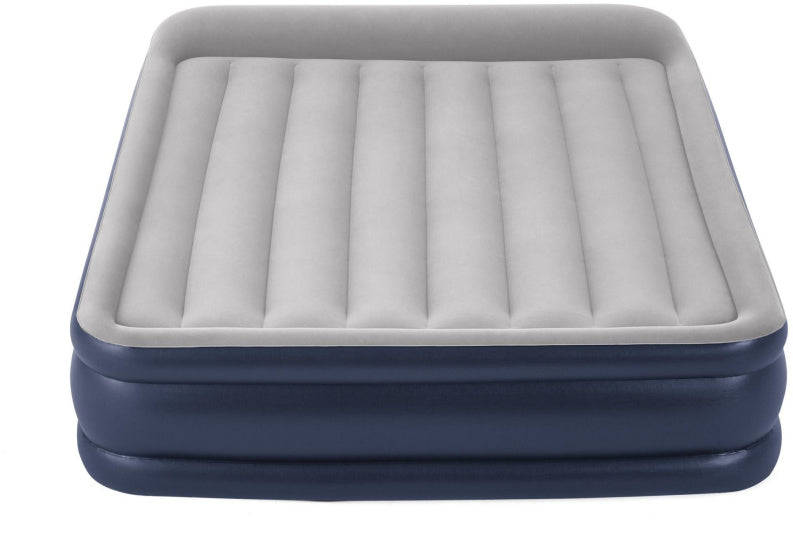BESTWAY Airbett Tritech 46 cm Königin 203 cm blau grau
