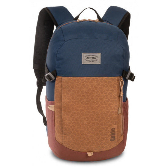 Rucksack Herren 15 Liter 47 x 25 cm Textil blau rot