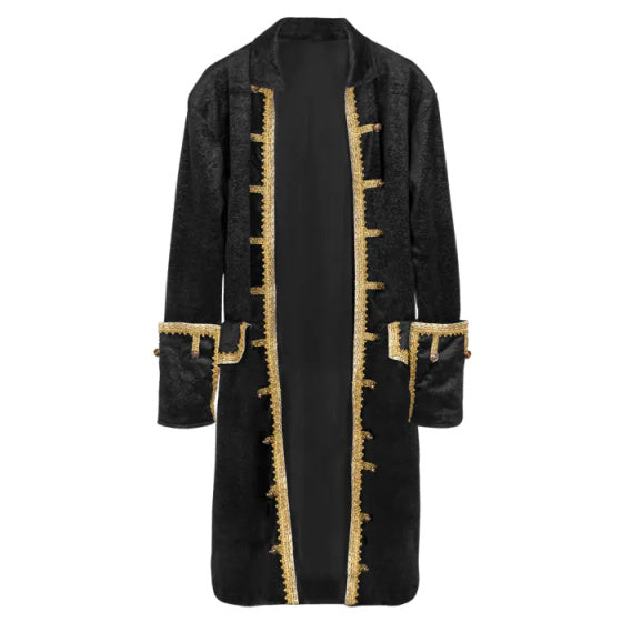 Boland Pirate Jacke Männer Polyester Schwarz Gold Größe 50