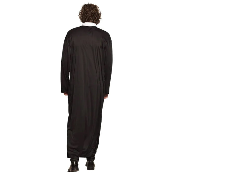 Boland Dress -up -Anzug Priester Black Size M l