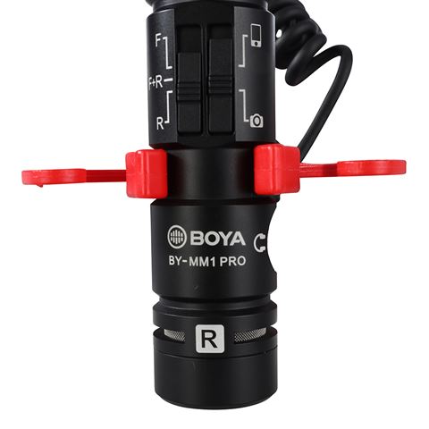 Boya Universal Compact Shotgun Zielmikrofon BY-MM1 Pro