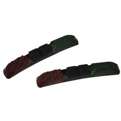 Alhonga (shimano) v-brake Bremsgummis 3 Farben 2 Paar auf Karte