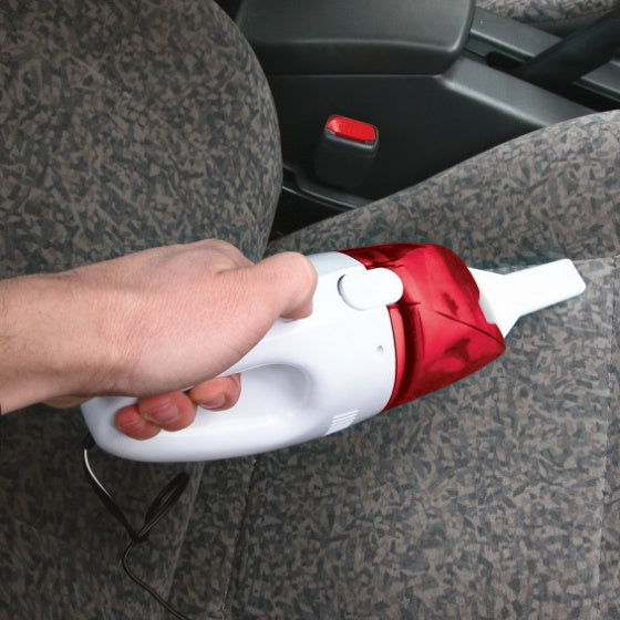 Carpoint Autostofzuiger 12V 60W 36 cm Weiß Rot