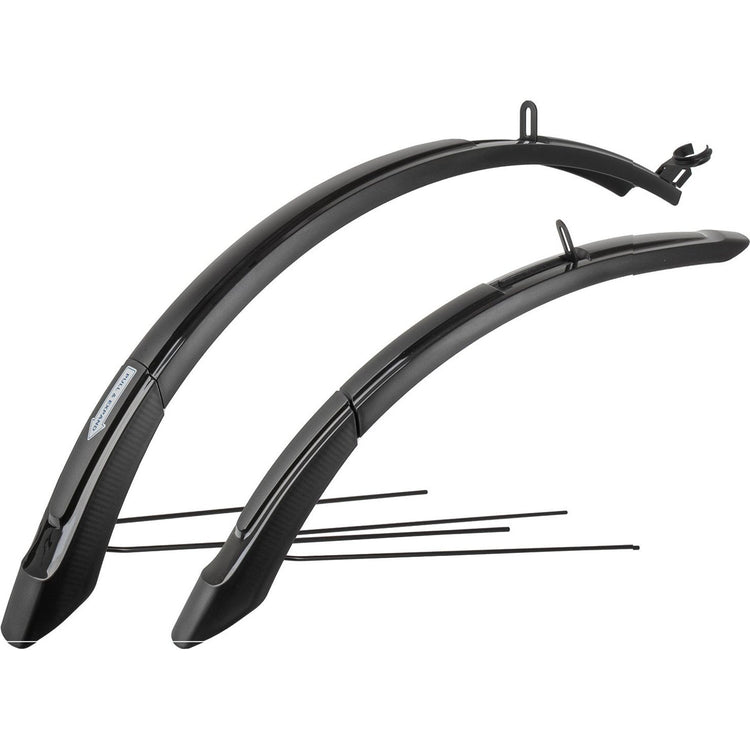 M-Wave M-Wave-Schlamm-Set 26-29 Zoll 65 mm mit Stangen schwarz auf der Karte