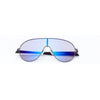 Sonnenbrille Unisex Single Lens Kat. 4 blau