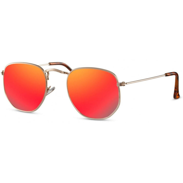 Sonnenbrille Unisex Gold Red (CWI2413)