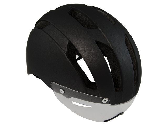Urban Pedelec Speed ​​Fahrradhelm Schwarz Größe 55-58 cm