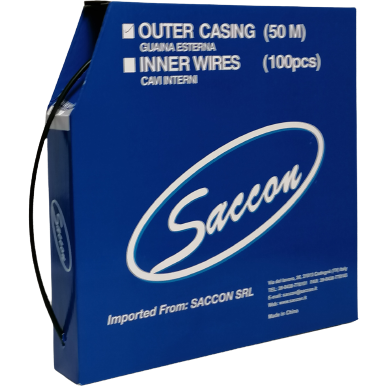 SACCON DX44005C Box Outdoor -Kabel 4mm Getriebe 50 Meter schwarz