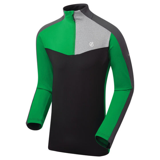 Dare 2b Longsleeve deuten die polyestergrünen Schwarz von Männern ab 3xl