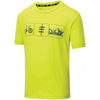 Wagen Sie 2B T-Shirt Richtige Junior Polyester Limettengröße 140