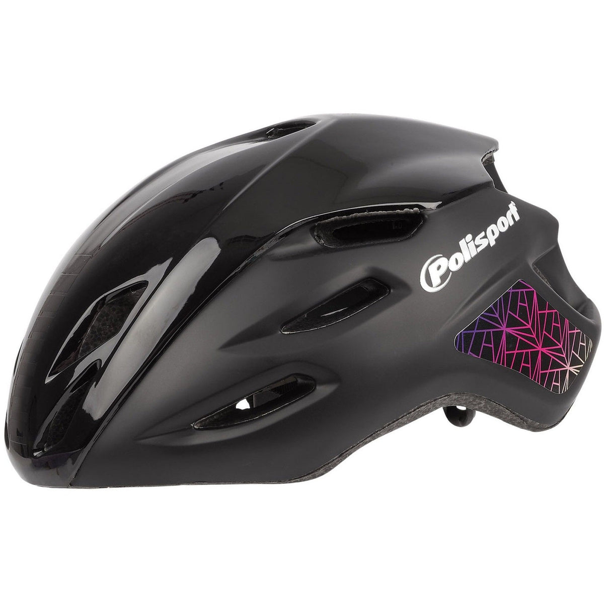 Polisport Aero Fahrradhelm L 58-61 cm schwarz
