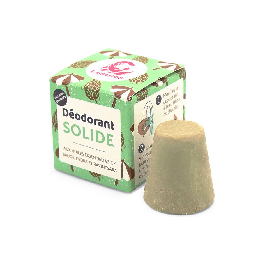 Lamazuna Deodorant Blok Sage, Cedar Camper