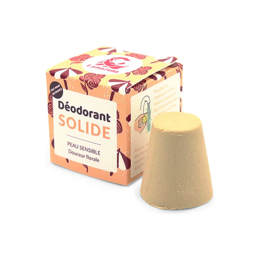 Lamazuna Deodorant Block süße Blumen