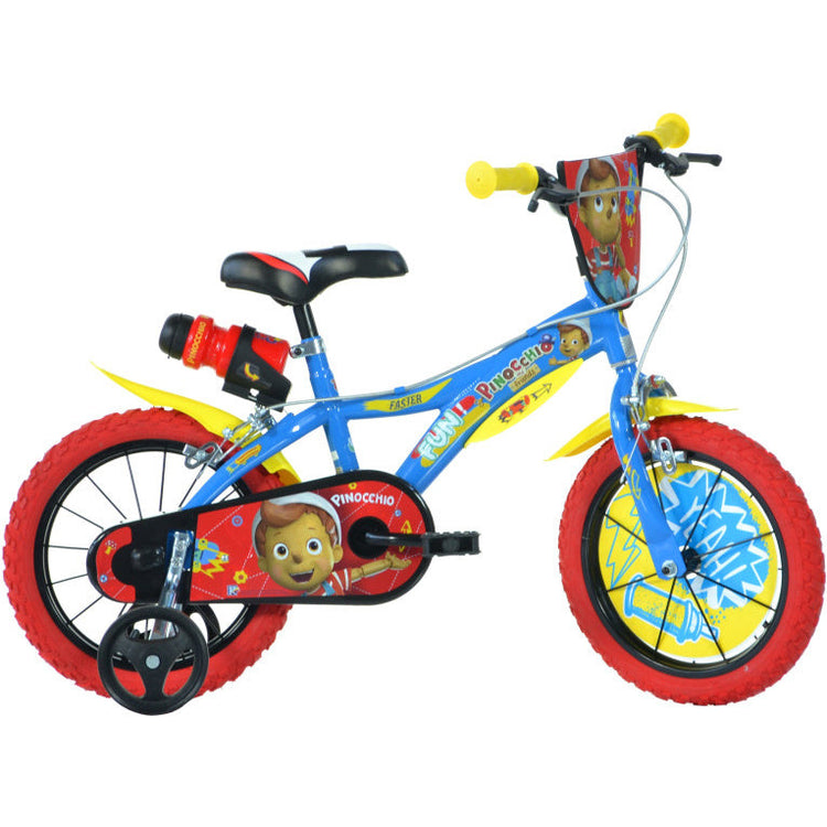 Pinocchio 16 Zoll 27 cm Jungen kneifen blau rot