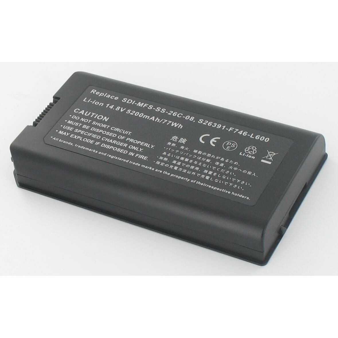 Yanec Laptop -Batterie 14,8 V 5200mah