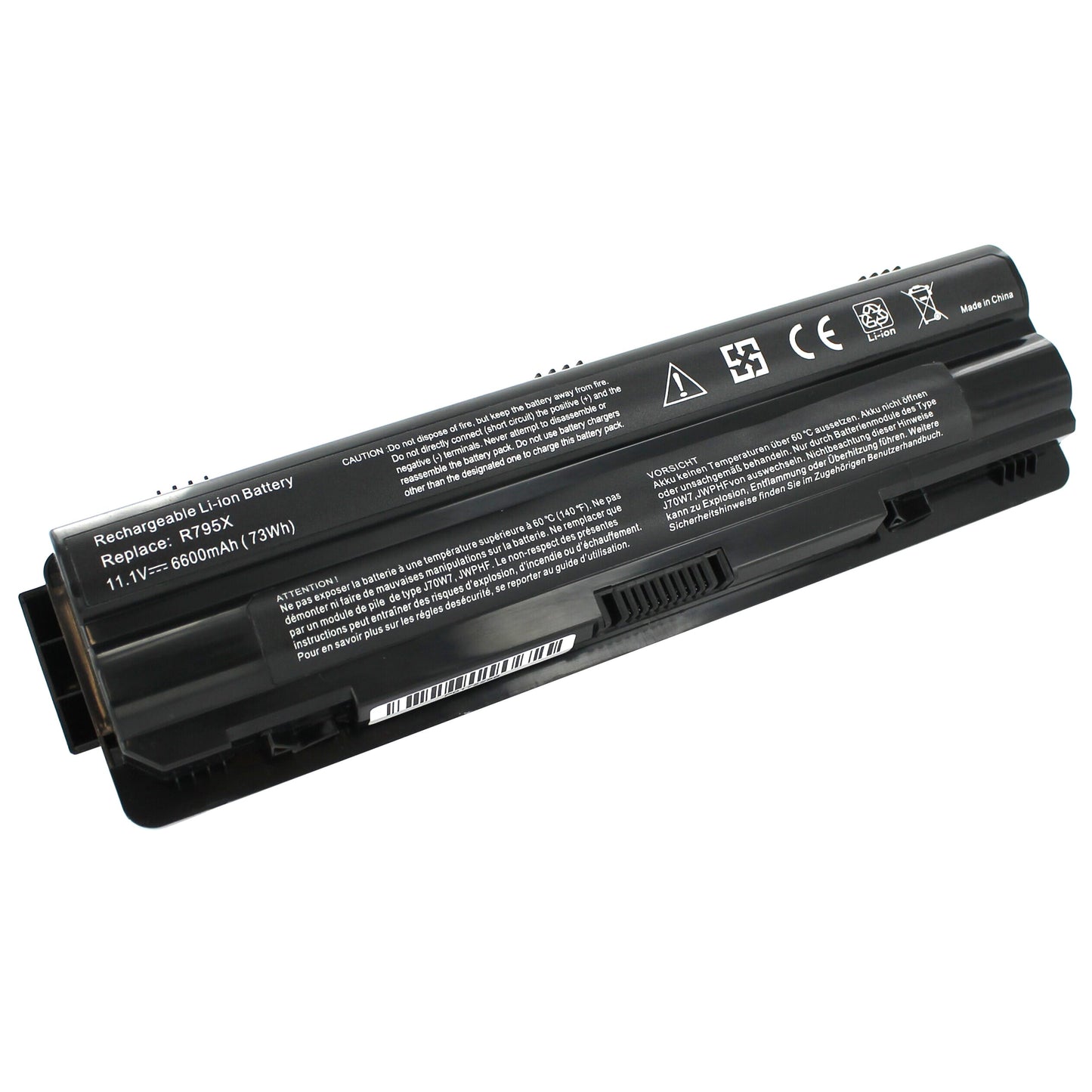 Blu-basic Laptop-Batterie um 10,8 V 6600mah verlängert