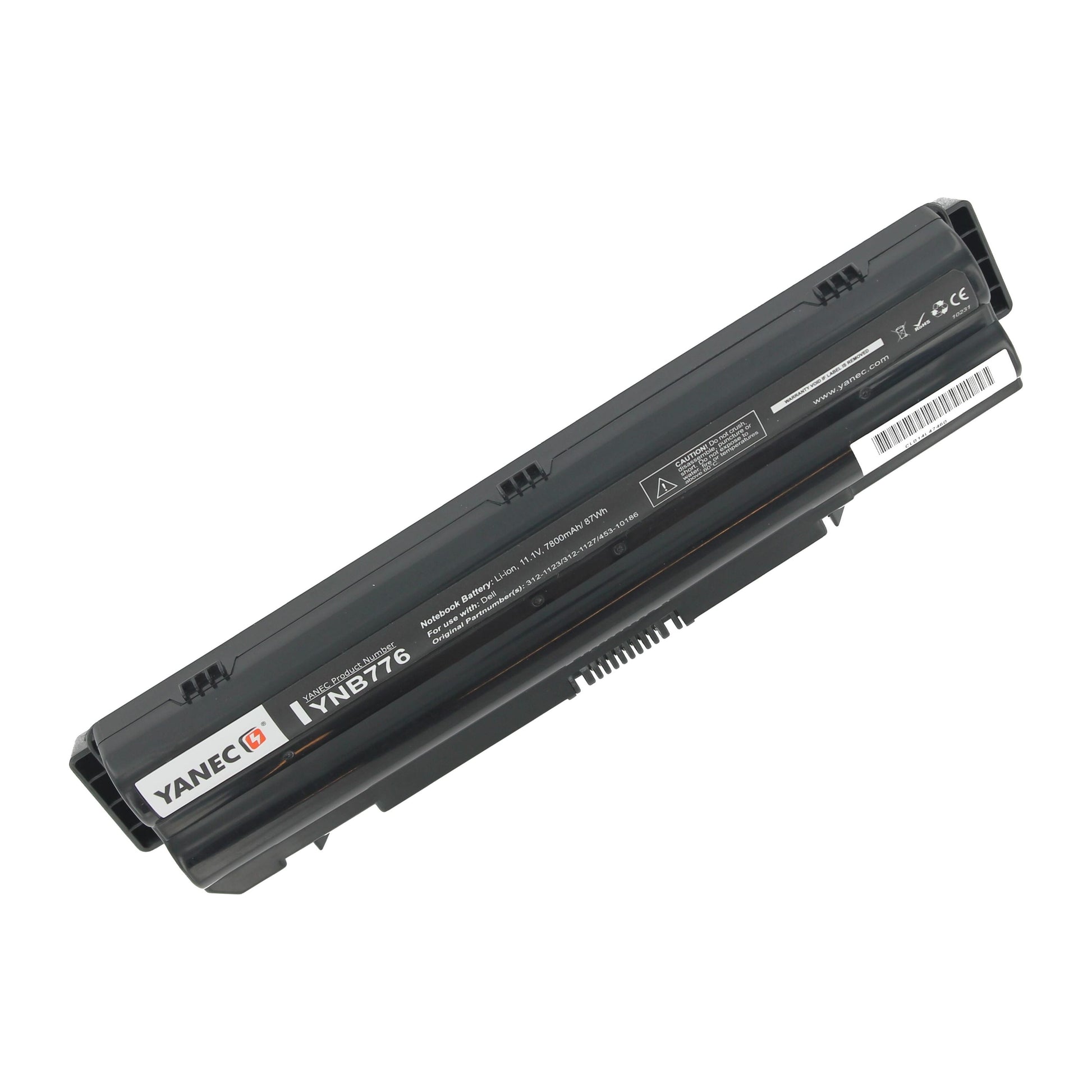 Yanec Laptop -Batterie erweiterte sich um 10,8 V 7800 mAh