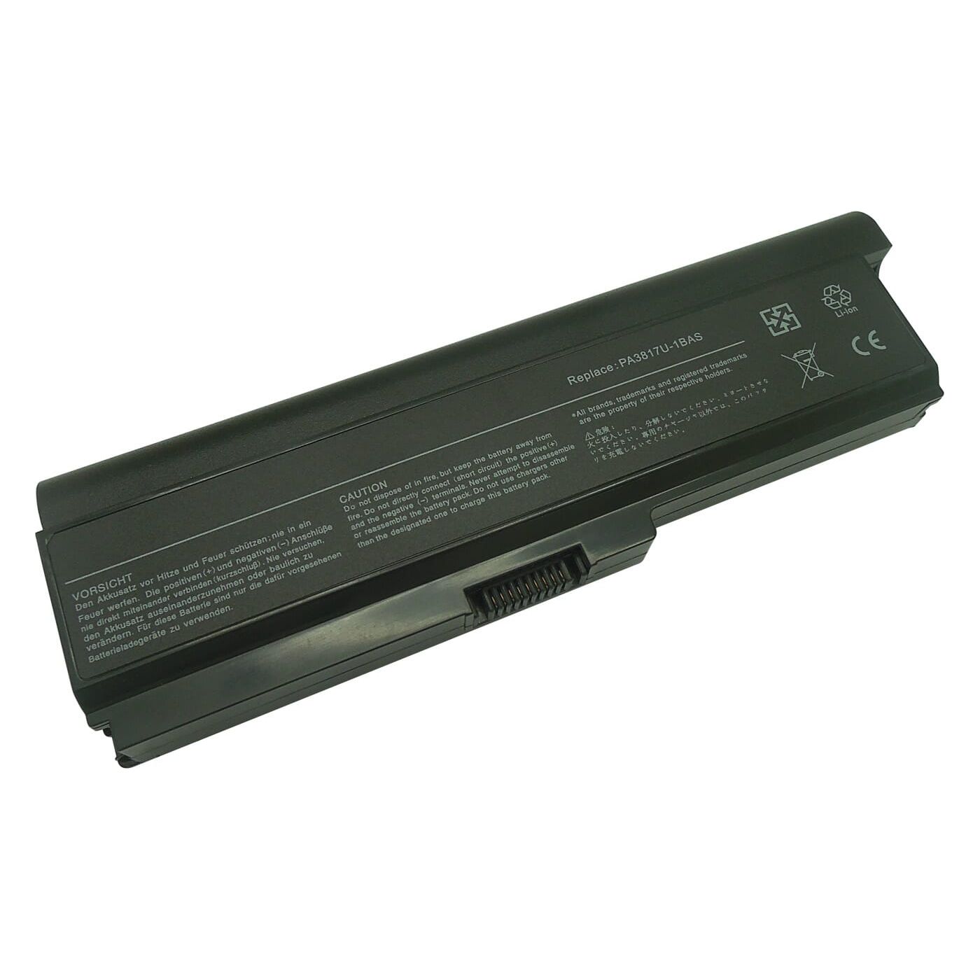Blu-Basic Laptop-Batterie um 6600 mAh verlängert