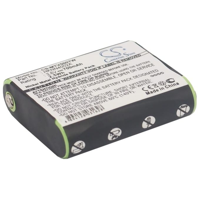 Blu-basic Radio-Batterie 3,6 V 700mah