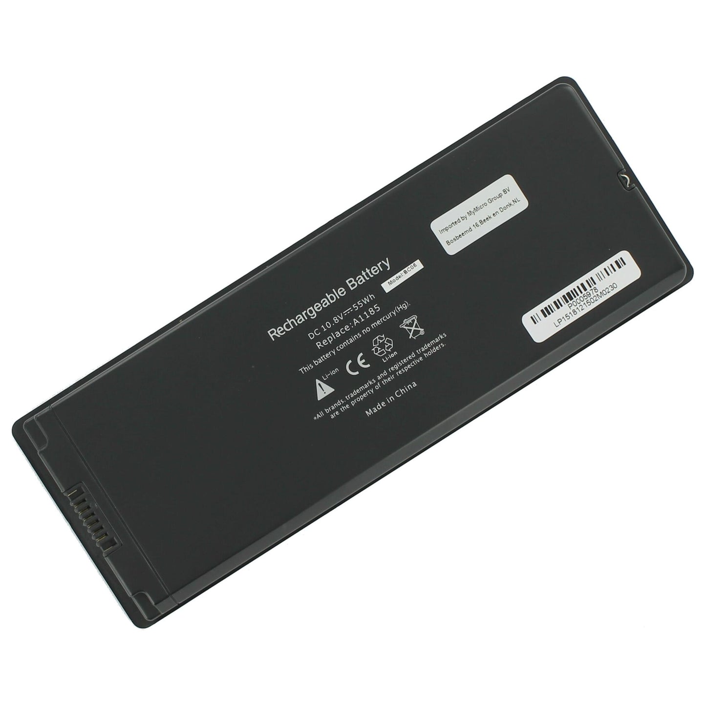 Ersatz MacBook Laptop Batterie 5100mAh Schwarz